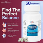 GeriCare S. Boulardii Probiotic and Digestive Health Supplement