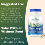 RidgeCrest Herbals ClearLungs Extra Strength