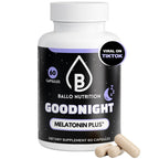 Ballo Nutrition Goodnight Sleep Capsules for Sleep Support - 60 Capsules