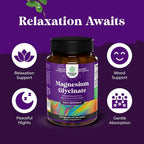 Natures Craft High Absorption Magnesium Glycinate Capsules - 500mg