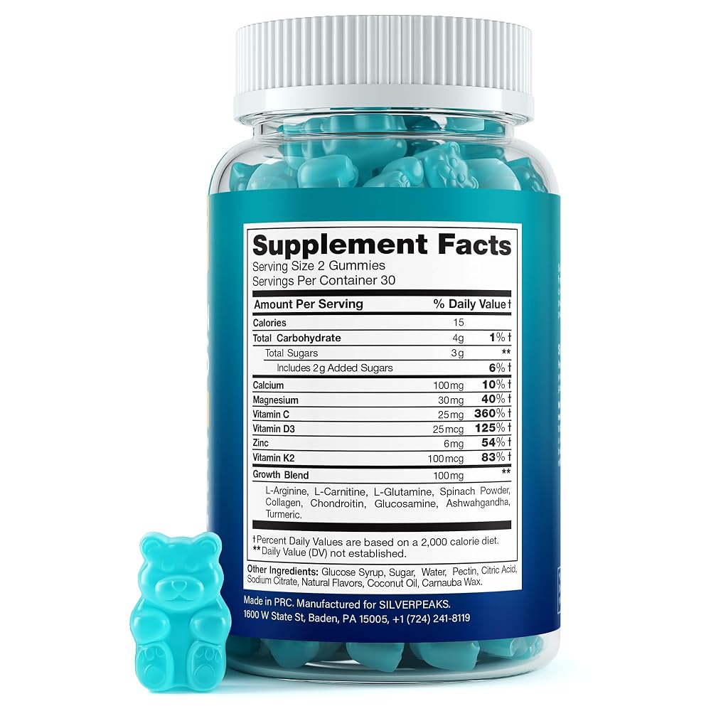 SILVERPEAKS SILVER PEAKS MEDICAL CENTER Vitamin Gummies for Kids