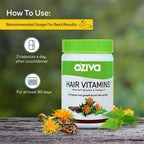 OZiva Hair Vitamins Capsules with Keratin Builder - 2 Count - image 9