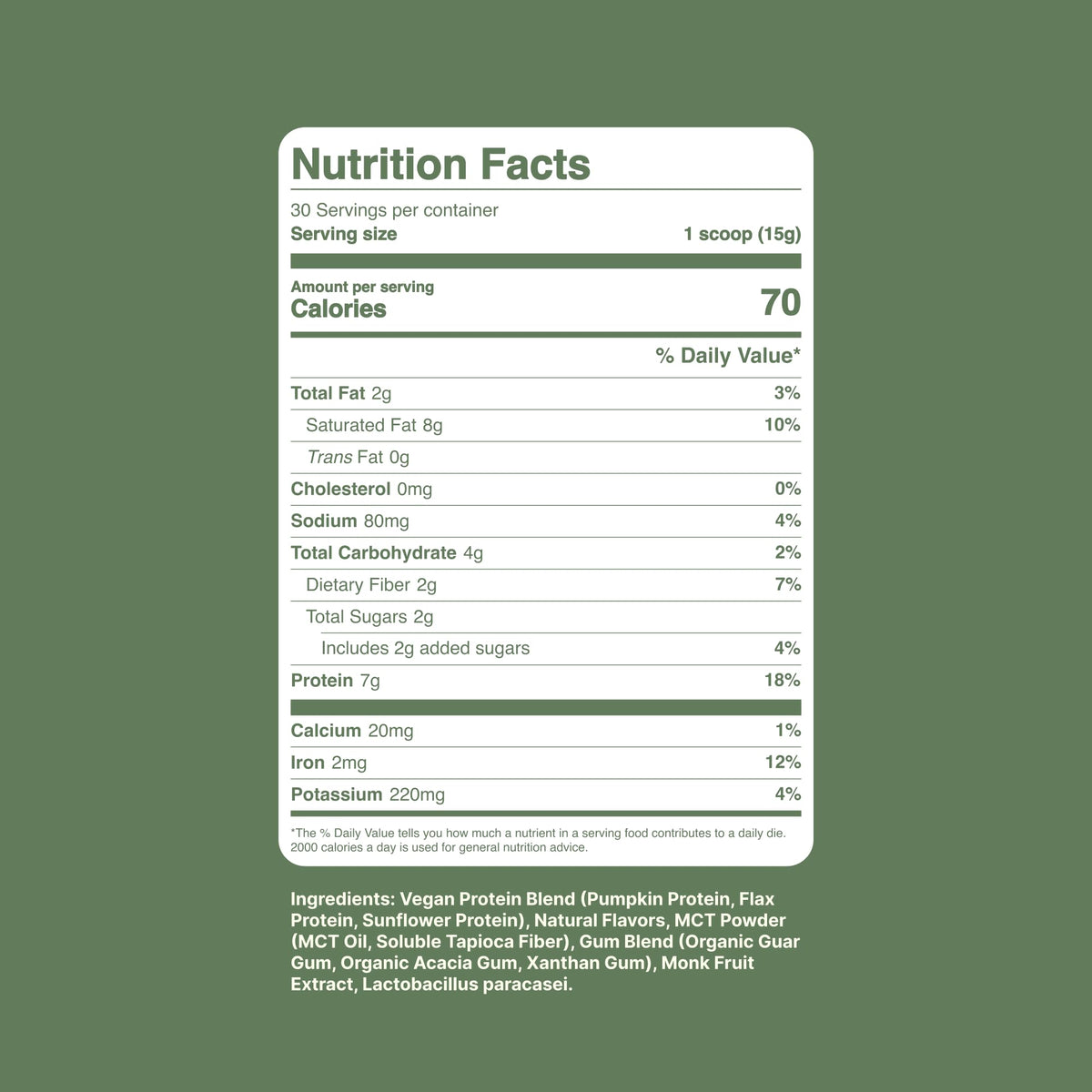 Dr. Murray's Super Foods 3 Seed Protein Powder - Pumpkin Flax