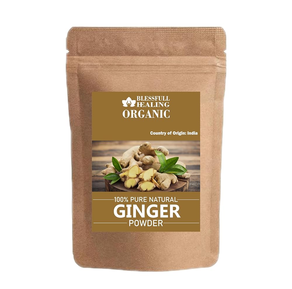Blessfull Healing Organic Ginger Powder 100% Pure Natural 200 Gram /
