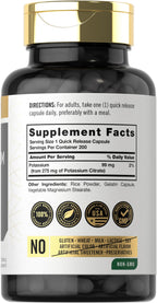 Carlyle Potassium Citrate 99mg - 200 Capsules - image 2