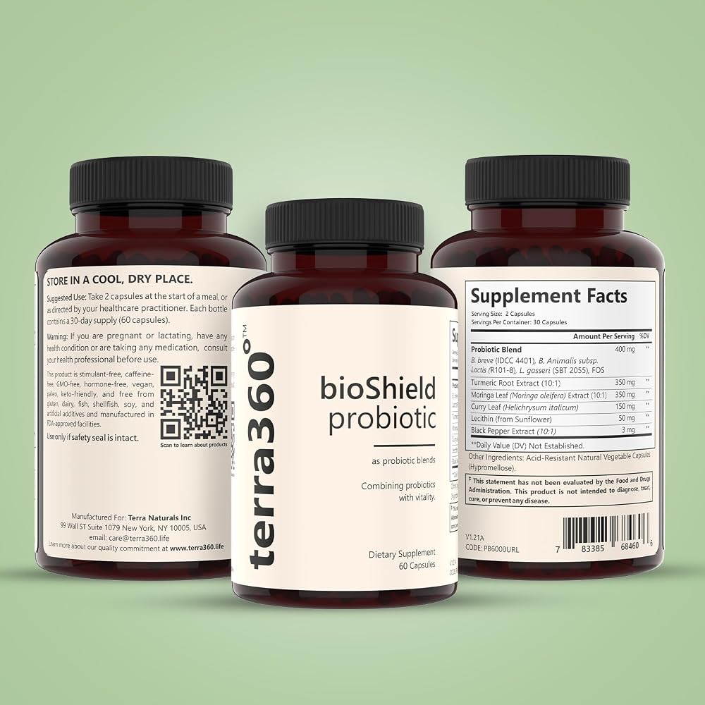 terra360° BioShield Probiotic for Women - 60 Capsules - image 2
