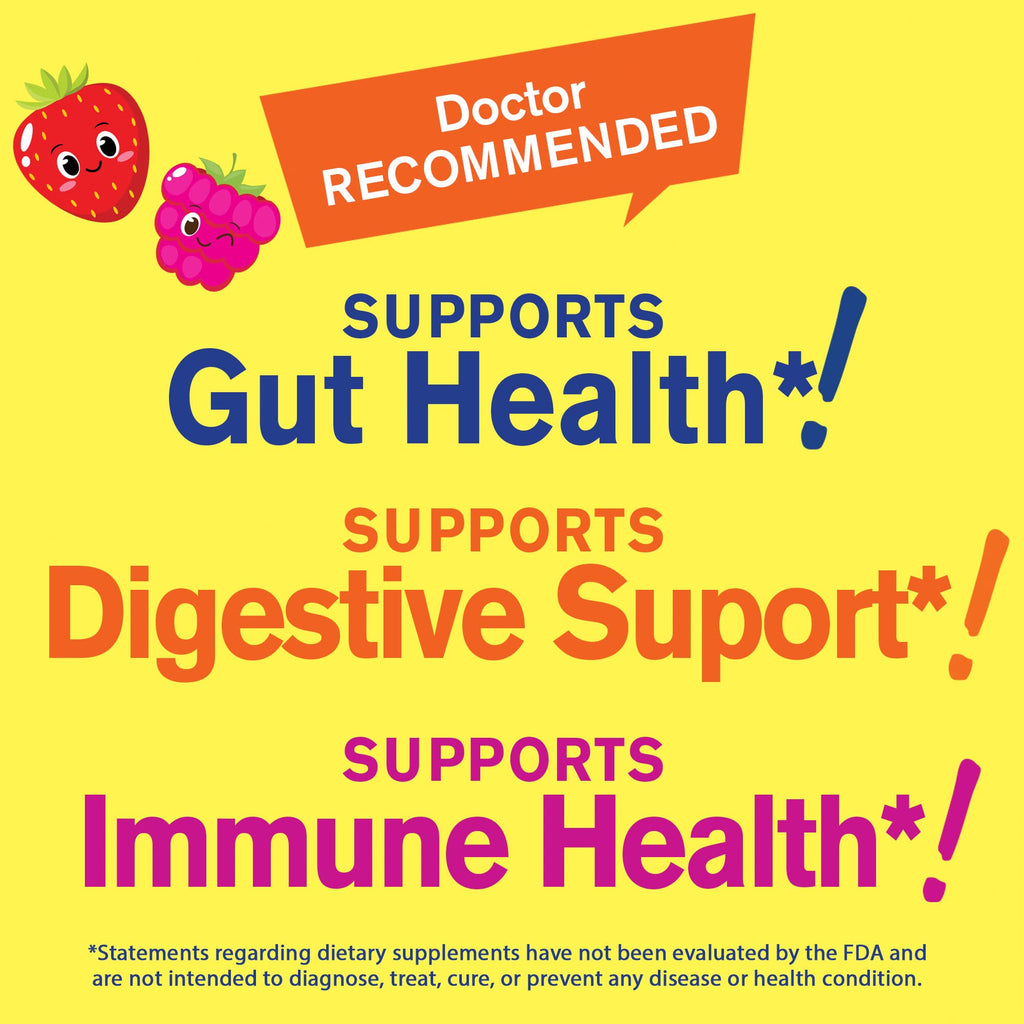 WellYeah Probiotics for Kids Gummies 10 Billion CFU - 60 Gummies - image 4
