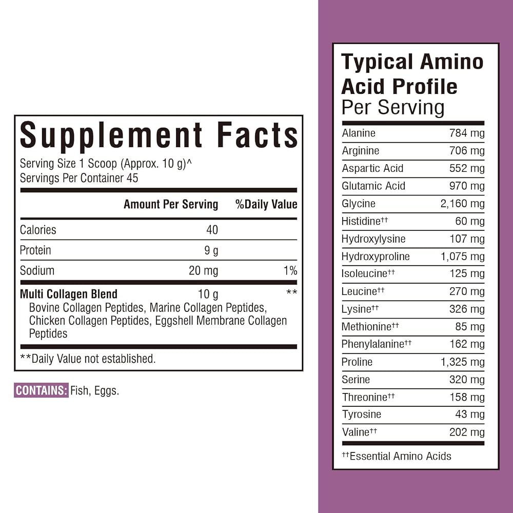 Vitalibre Collagen Peptides Powder