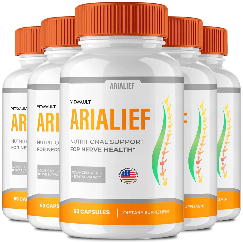 Vitavault Arialief Brain Supplements Memory and Focus - 300 Capsules
