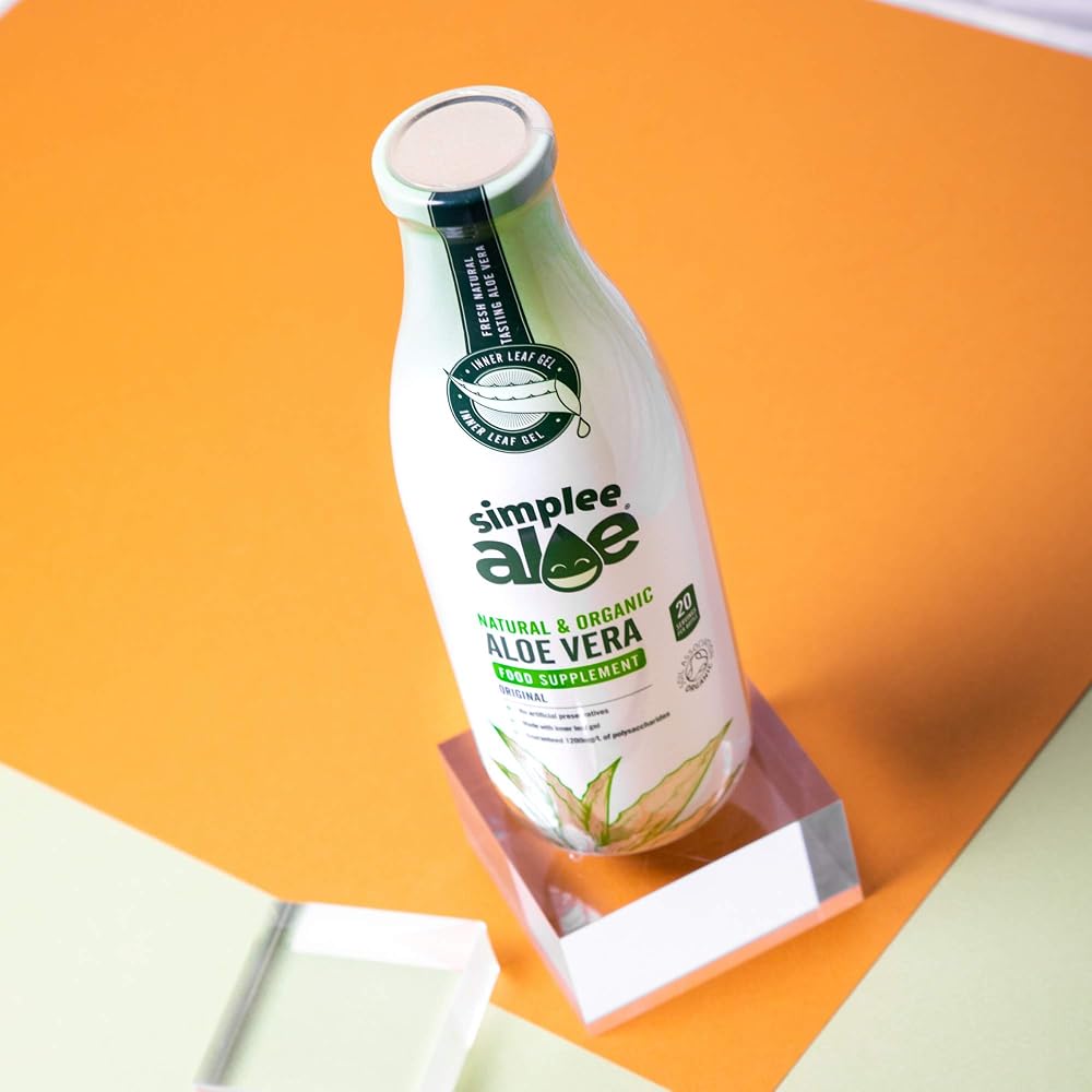 Simplee Aloe Organic Aloe Vera Juice - 33.8 Fl Oz - image 4