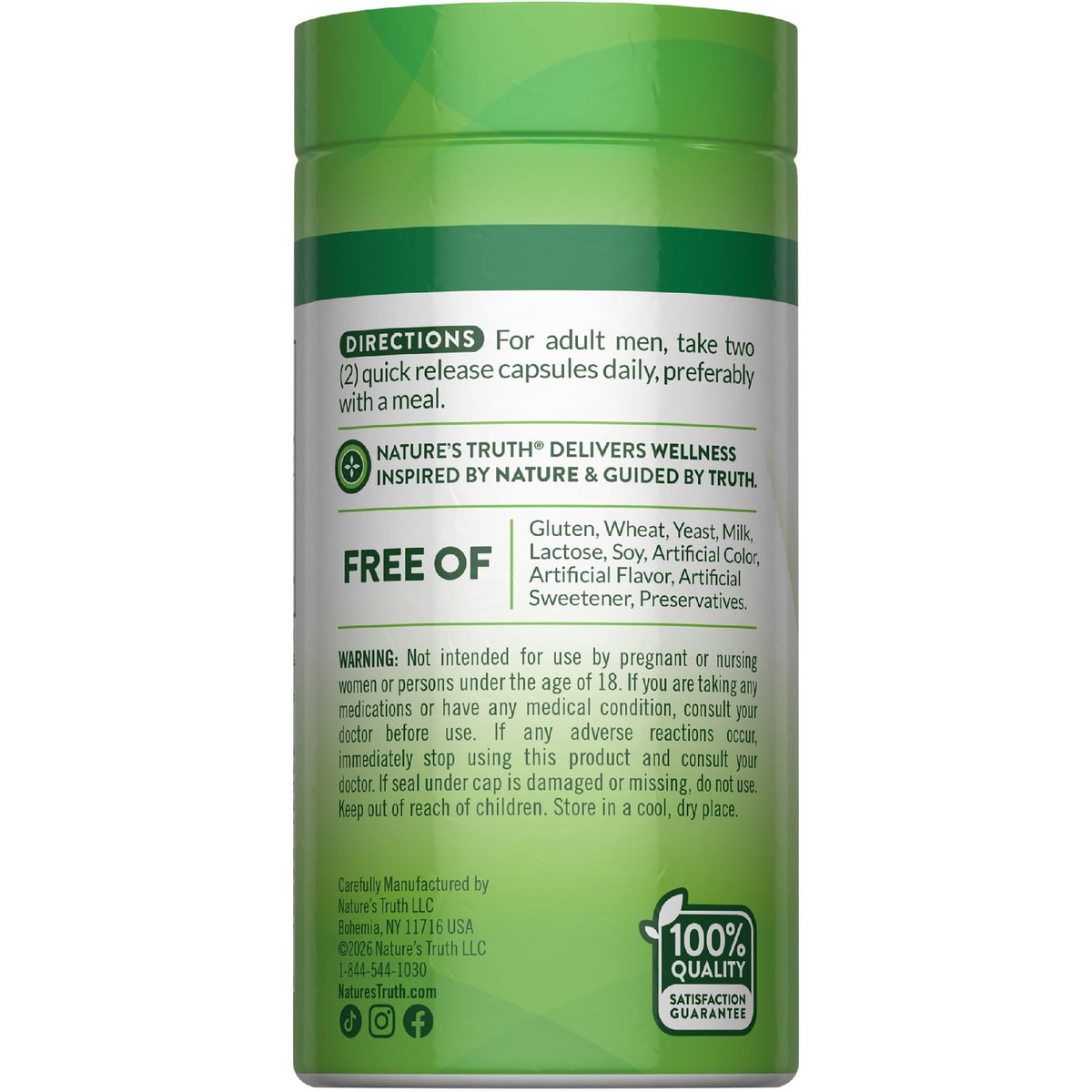 Nature's Truth Longjack Tongkat Ali - 120 Capsules - image 7