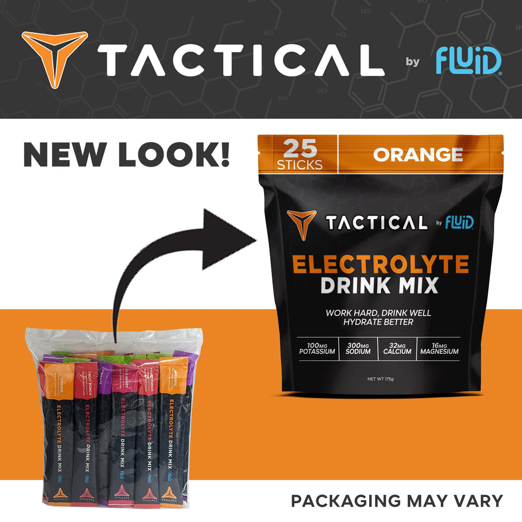 Fluid Tactical - 25 Count Electrolyte Powder