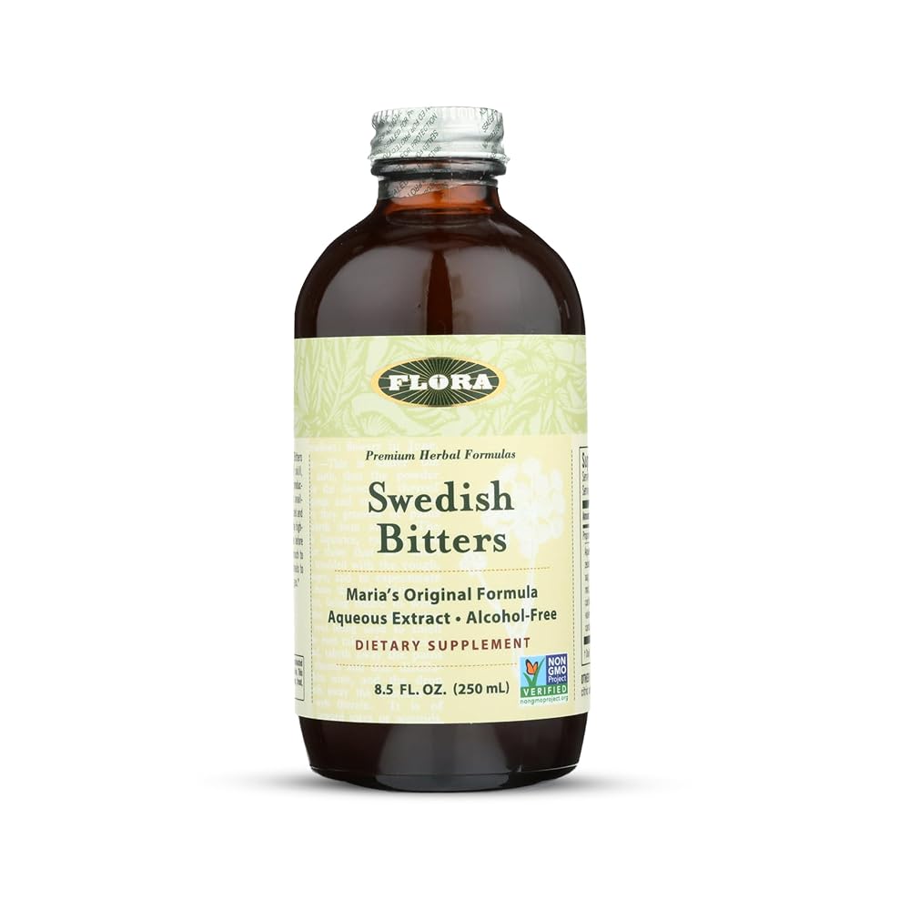 Flora Swedish Bitters Maria's Original Formula - 8.5 fl. oz.