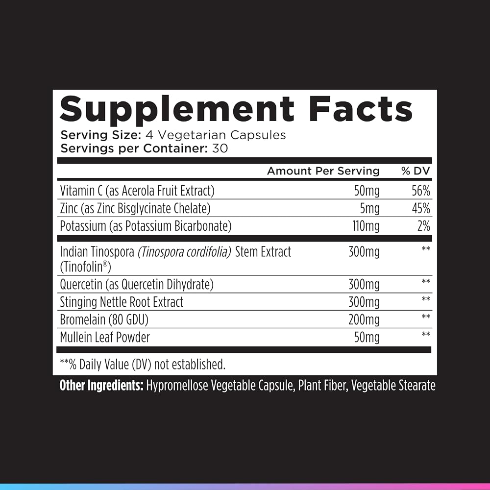 Livingood Daily Allergen Support Immune Supplement - 120 Capsules - image 8