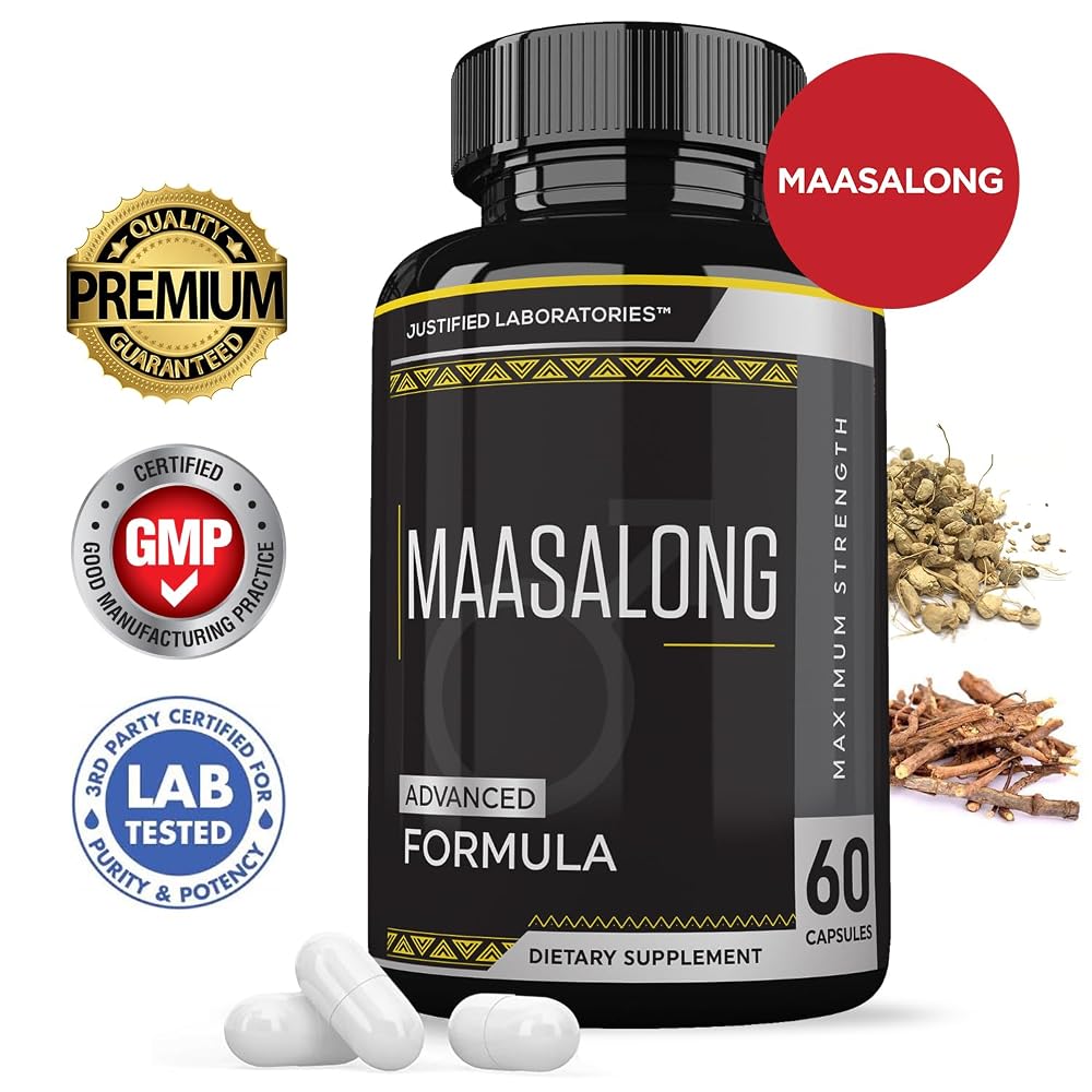 Justified Laboratories Maasalong Advanced Men's Health Formula - 60 Capsules - image 2