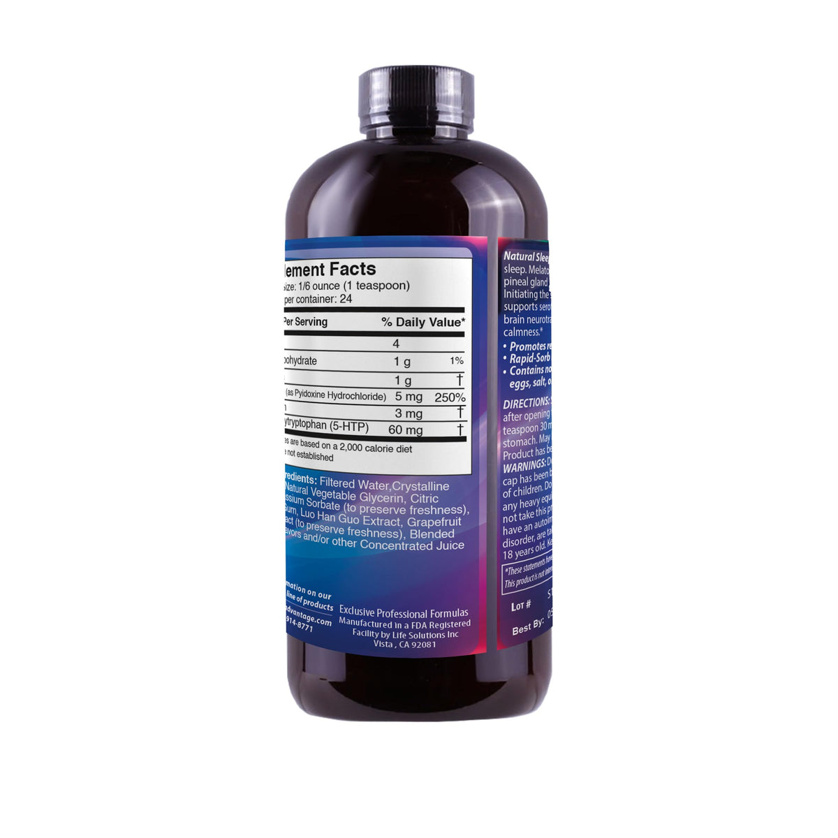 Drs Advantage Liquid Natural Sleep Calming - 4 Fl Oz - image 3