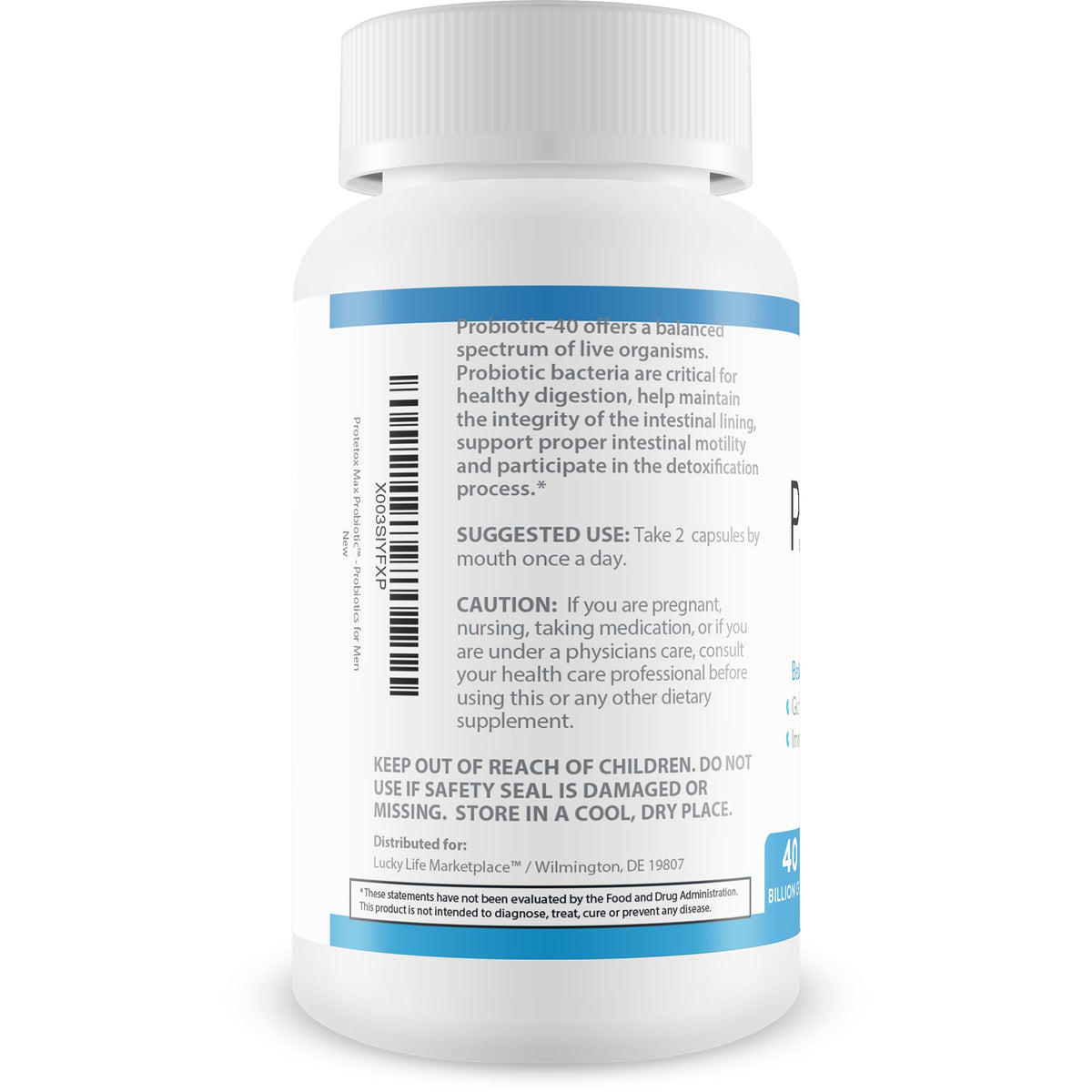 Generic Protetox Max Probiotic Formula - 40 Billion CFU - 1 Count - image 3