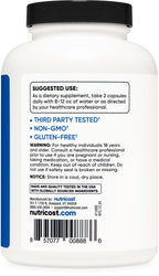 Nutricost HMB (Beta-Hydroxy Beta-Methylbutyric) 1000mg - Gluten Free