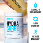 Jacked Factory HYDRASURGE Electrolyte Powder - Hydration Supplement