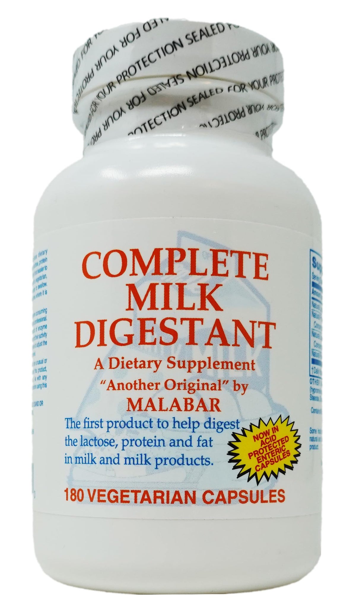 Malabar Complete Milk Digestant - 180 Tablets