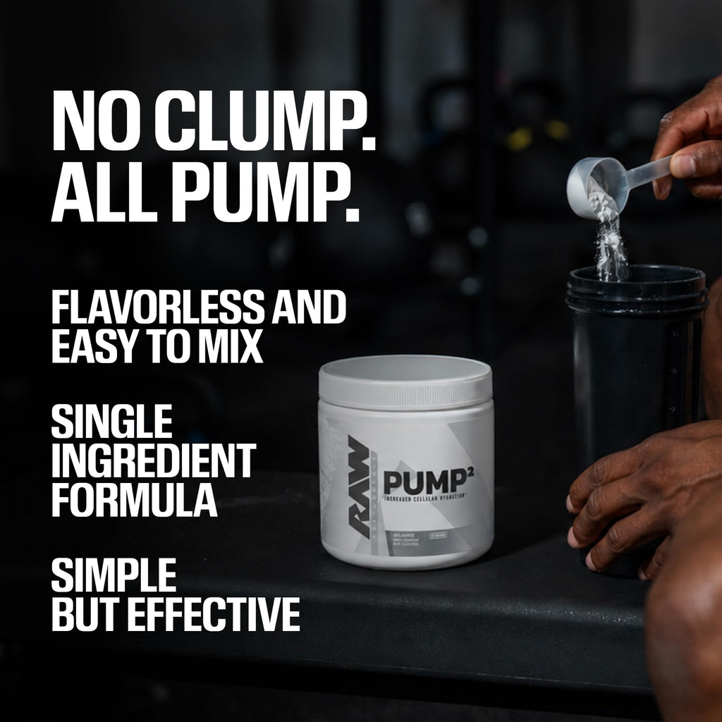 RAW Pump2 Pre Workout Glycerol Powder - 20 Servings - image 5