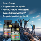 AyBet Sea Moss Shilajit Combo Bundle