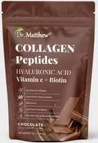 Dr. Matthew Chocolate Collagen Powder with Hyaluronic Acid - 15.9 oz