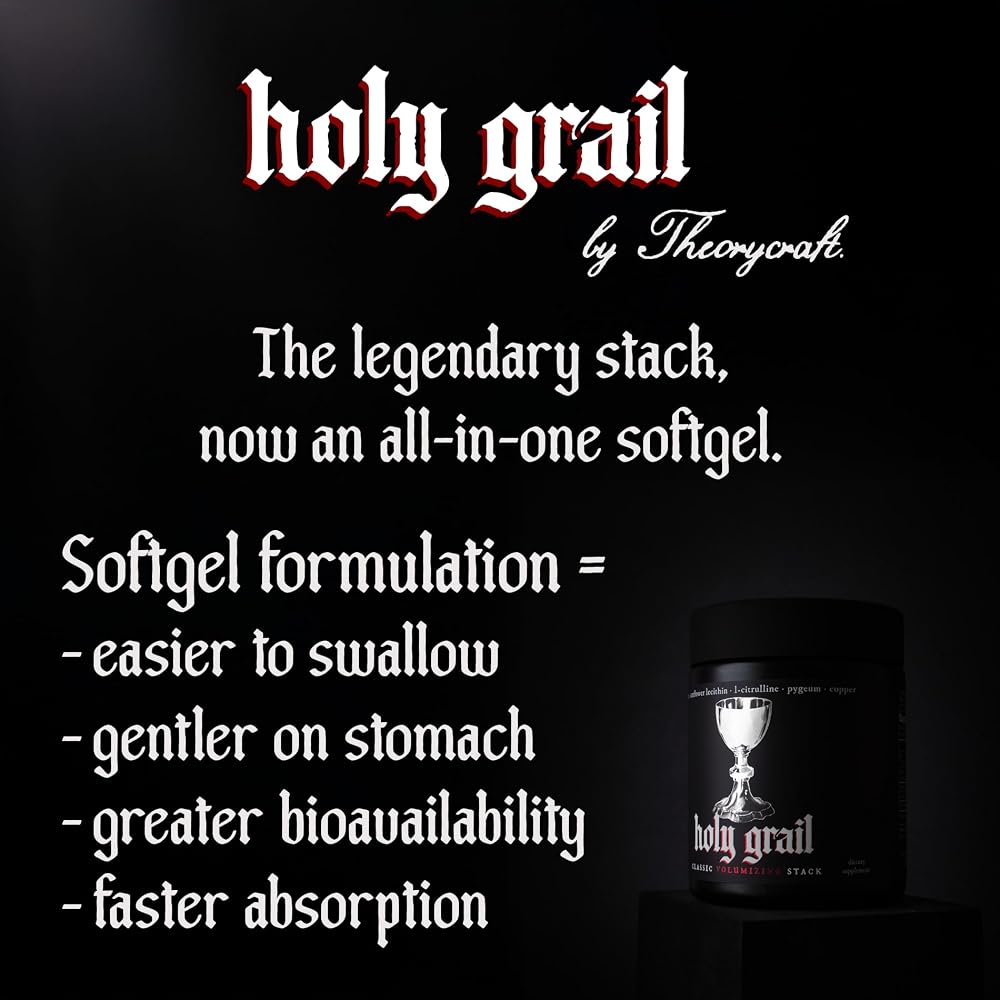 Theorycraft Holy Grail Semen Volume Booster - 90 Softgels - image 5