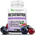DR. MARTIN'S NUTRITION Extra Strength Resveratrol 1568mg - 180 Capsules