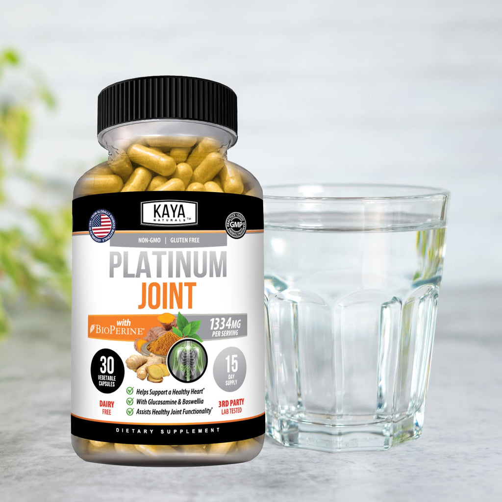 Kaya Naturals Platinum Mobility Support Glucosamine - 30 Capsules - image 9