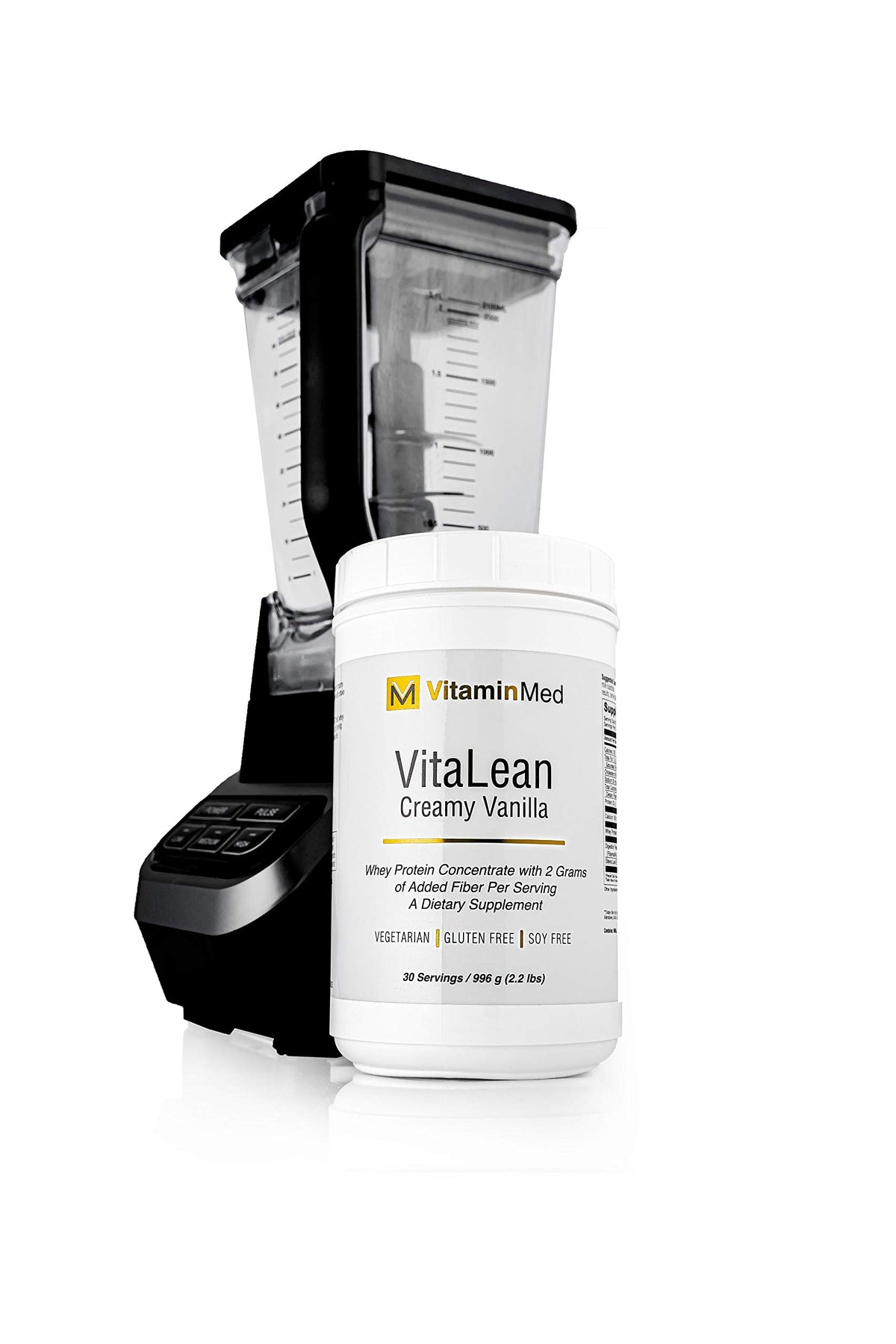 VitaminMed VitaLean Whey Protein Powder - 2.2 Pound