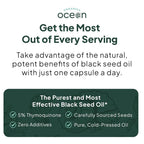 Organics Ocean Better Black Seed Oil Cold Pressed - Pure Nigella
