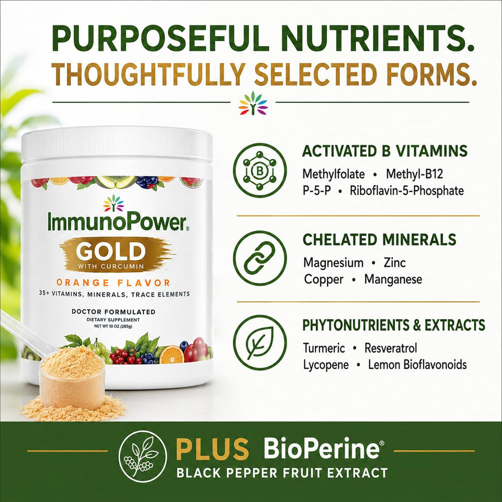 ImmunoPower Gold Turmeric Immune Support Powder - image 6