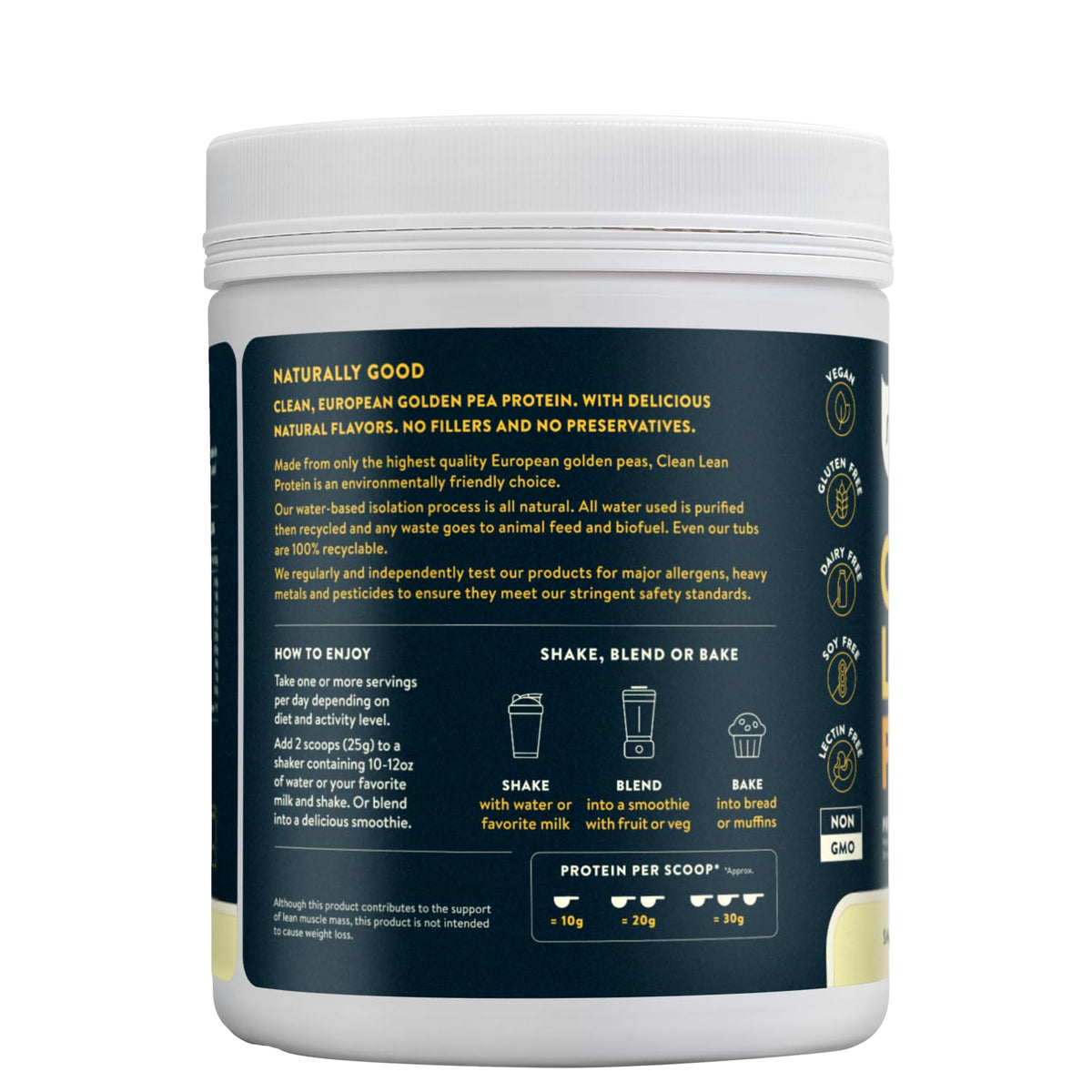 Nuzest - Pea Protein Powder - Clean Lean Protein
