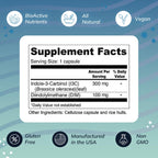 Wellness Resources I3C + DIM Capsules for Estrogen Metabolism - 60 Capsules - image 3