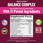 Simply Potent Balance Complex for Women 11-in-1 - 60 Capsules - image 3