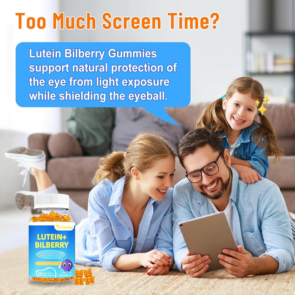 VZOXAINS Sugar Free Lutein Zeaxanthin Gummies