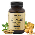 I Am Joy co. Ormus Gold Capsules with Adaptogens - 60 Vegan Capsules