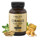I Am Joy co. Ormus Gold Capsules with Adaptogens - 60 Vegan Capsules
