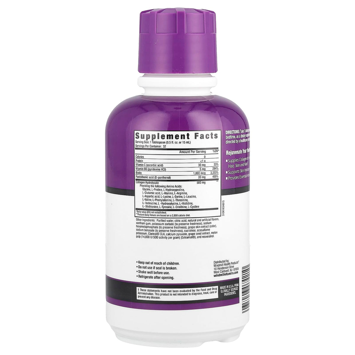 Kardashian Rejuvicare Liquid Collagen Multi-Pack - 3 x 16 oz - image 2