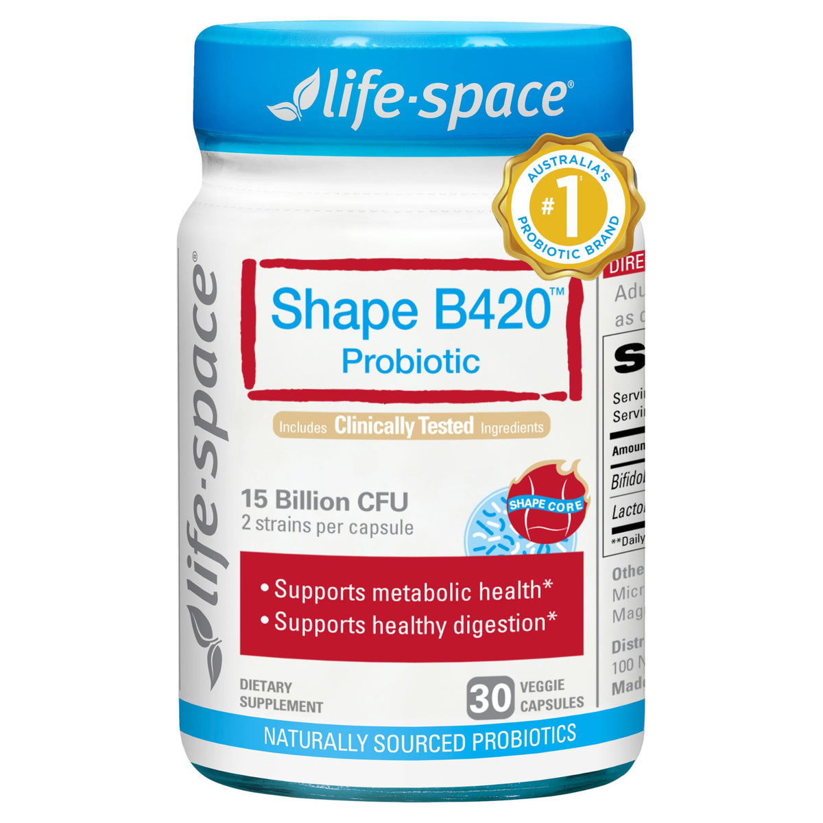 Life-Space Shape B420 Probiotics for Shape Better