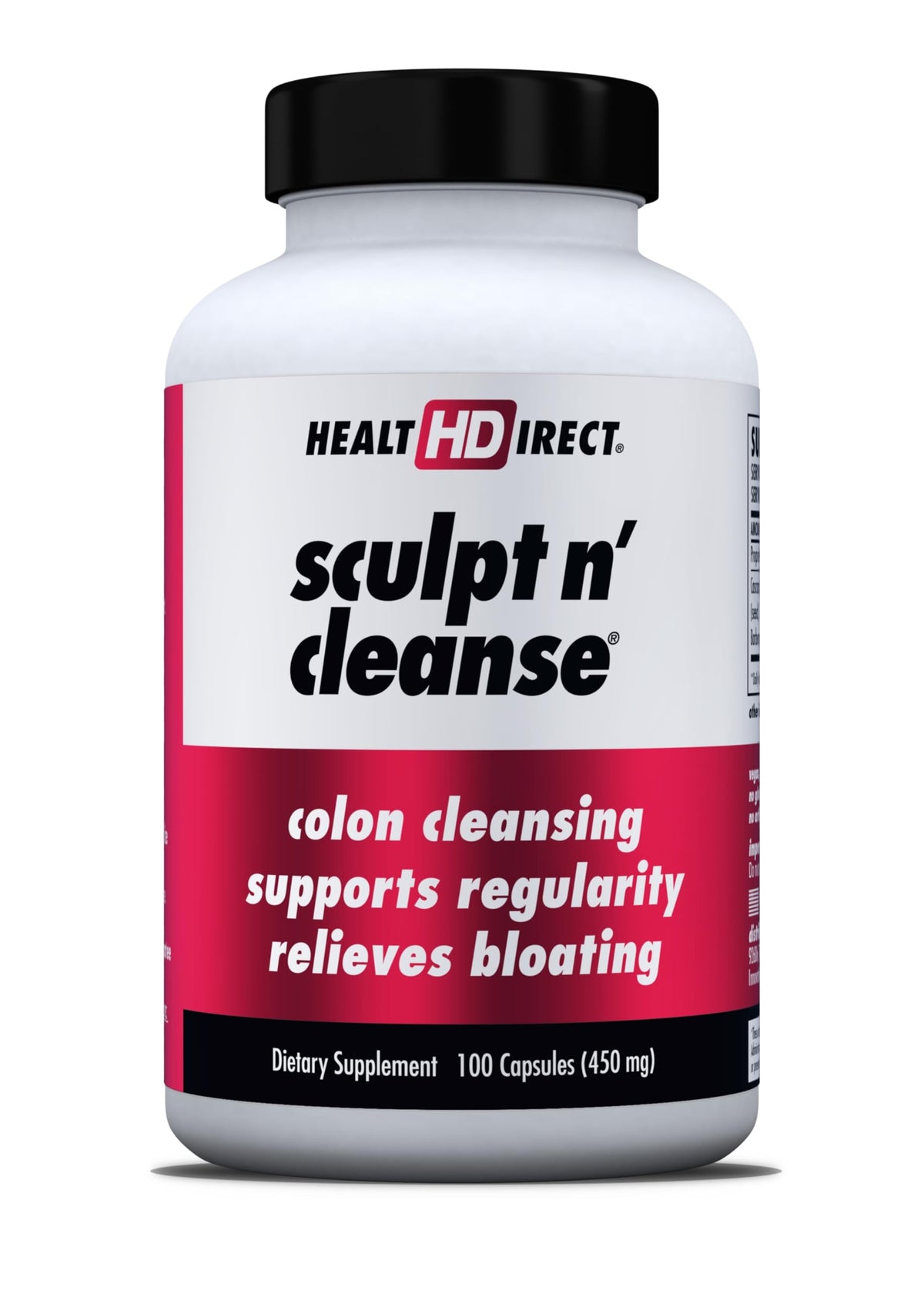 HEALTH DIRECT Sculpt n' Cleanse Herbal Colon Cleanse - 100 Capsules