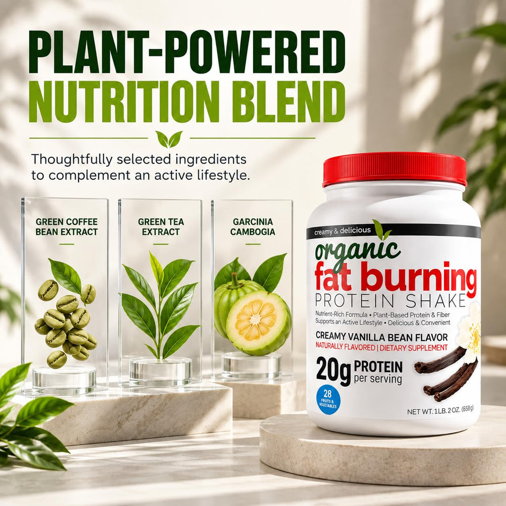 Maximum Slim Plant-Based Protein Shake Creamy Vanilla Bean - 513 oz - image 5