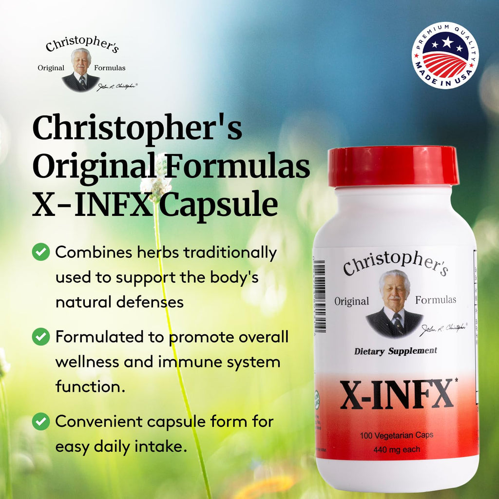 Christopher's Original Formulas X-INFX Formula, 100 Capsules