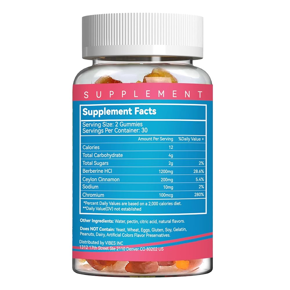 EAZGOO Berberine Gummies for Health-Supports System