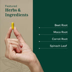 Gaia Herbs PRO Fermented Beet & Maca Energy - 60 Capsules - image 4