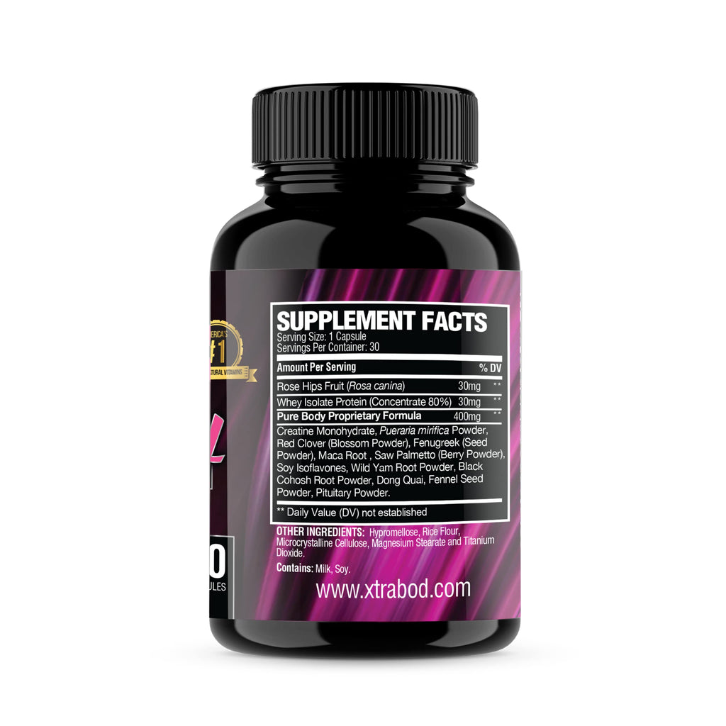 Xtra Body Butt and Breast Enhancement Supplement - 30 Capsules - image 3
