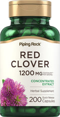 Piping Rock Red Clover Supplement - 200 Capsules