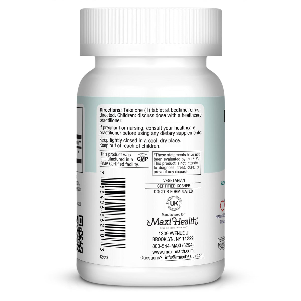 Maxi Health Chewable Melatonin 5mg Sleep Support - 100 Tablets - image 3