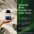 NatureBell Citicoline 500mg Brain Function Support - 120 Capsules - image 4